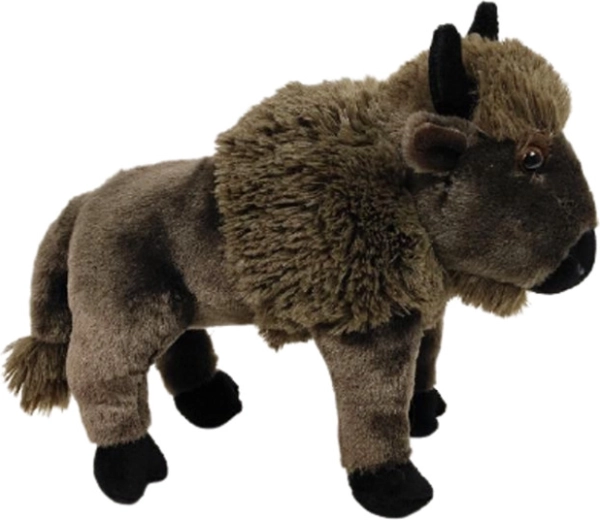 Bison en peluche 25 cm