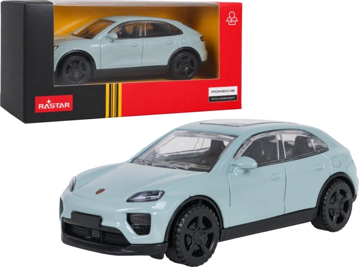 Modèle métallique Porsche Macan RASTAR à l’échelle 1:43, bleu