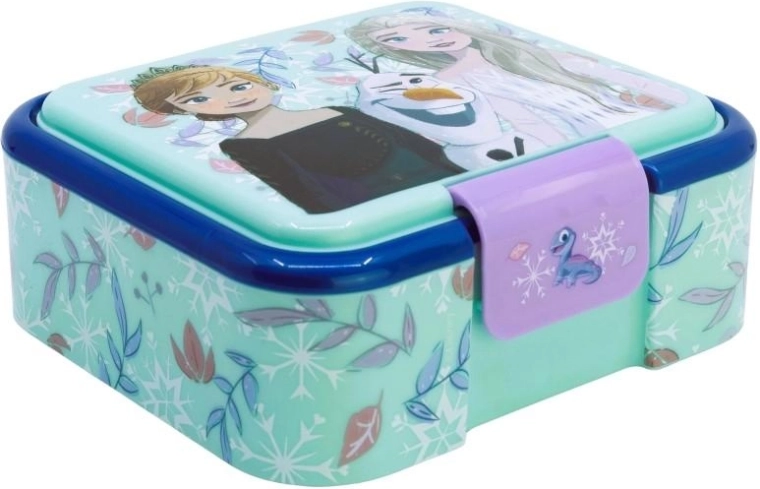 Boîte à goûter Frozen avec 3 compartiments - 1 pièce
