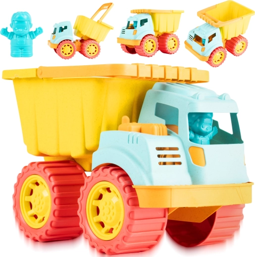 Jouet camion-benne basculant en plastique – camion à benne basculante