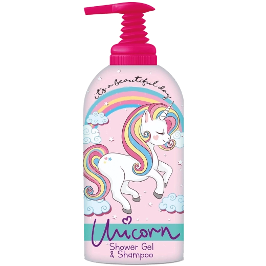 Gel douche et shampooing 2-en-1 pour enfants Unicorn 1 l