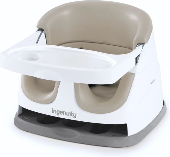 Rehausseur de chaise Ingenuity 2 en 1 Baby Base Cashmere