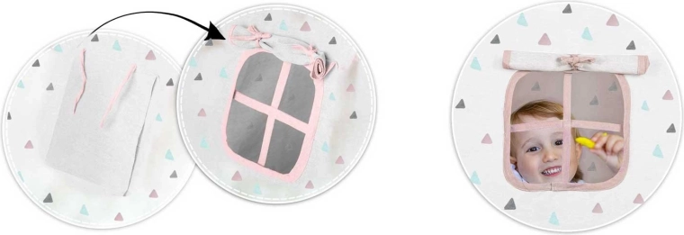 Fenêtre avec store et entrée relevable