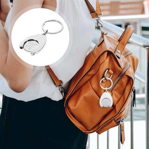 Fixation facile aux clés ou au sac à dos