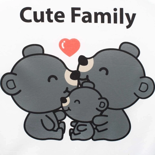 Adorable motif Cute Family