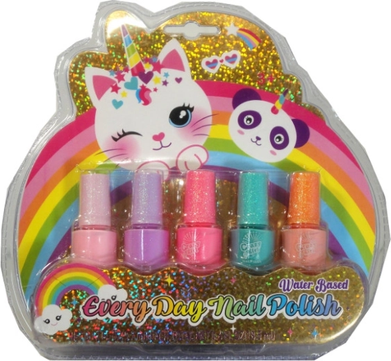 Set de vernis à ongles pastel pour enfants