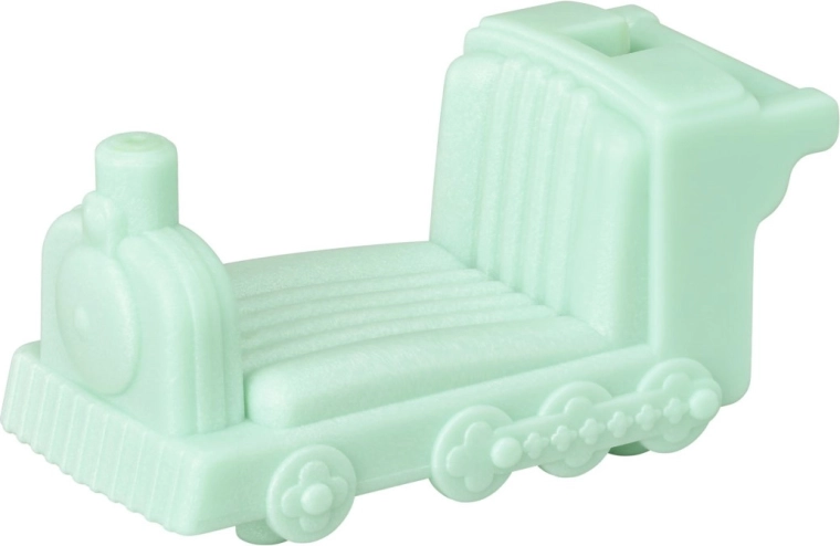 Petit véhicule en forme de locomotive compatible avec d’autres ensembles