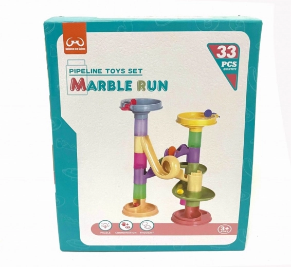 Circuit à billes pour enfants, 33 pièces