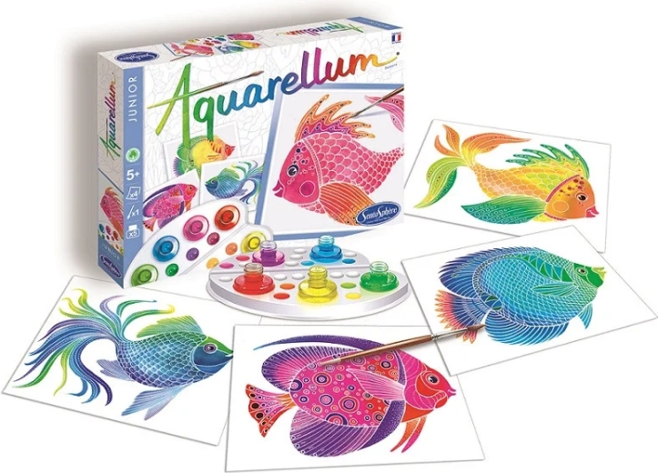 SentoSphere Aquarelles junior poissons