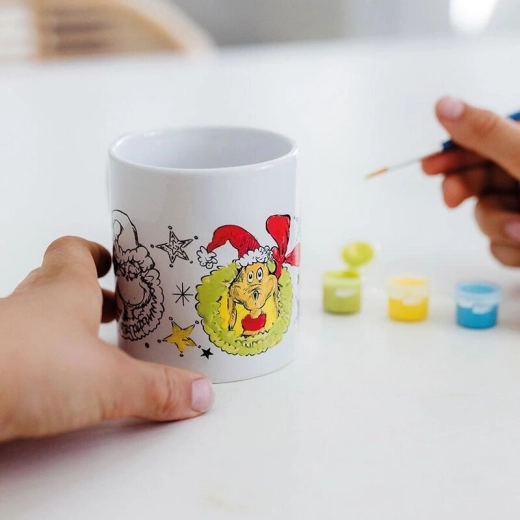 Contours GRINCH prédessinés pour un coloriage facile