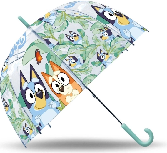 Parapluie manuel transparent BLUEY 46 cm