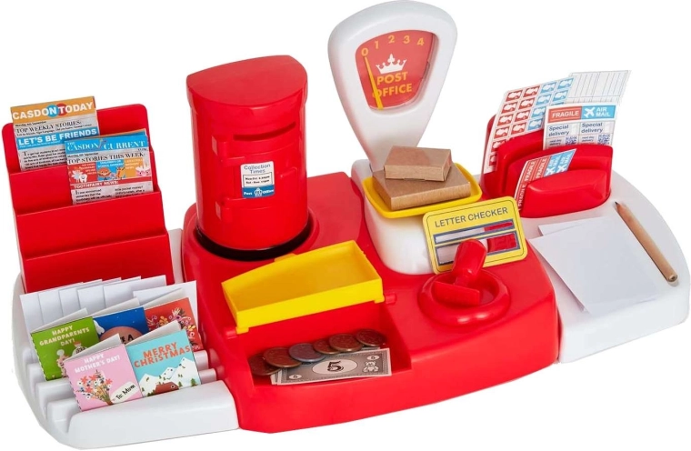 Comptoir postal réaliste pour jeux de rôle
