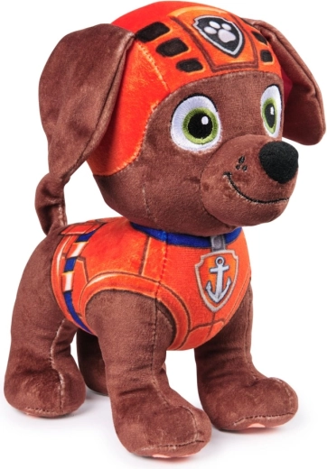 Peluche toute douce et détails brodés