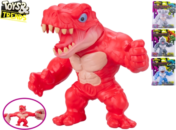 Toys & Trends Brainbooom prédateur extensible – figurine élastique pour enfants