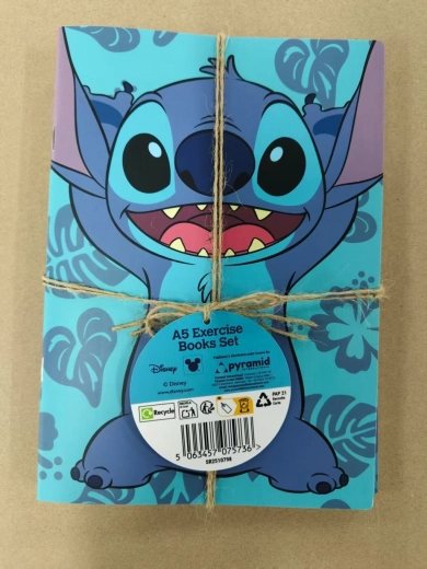 Lilo & Stitch – lot de cahiers A5 Stitch (3 pcs)