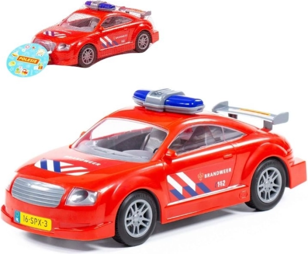 Camion de pompiers à friction