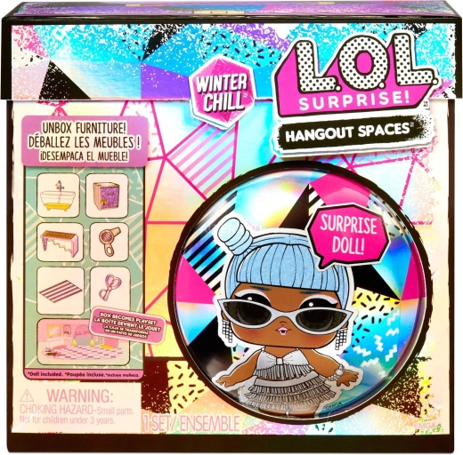 L.O.L. Surprise Winter Chill Hangout Spaces – sauna avec poupée Ice