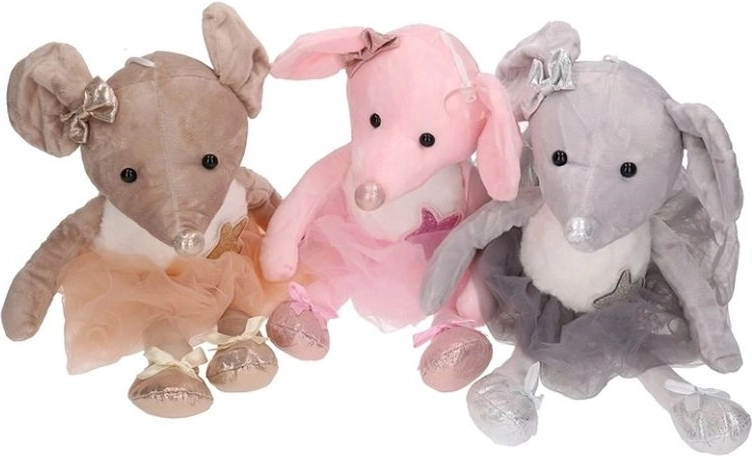 Souris en peluche 37 cm