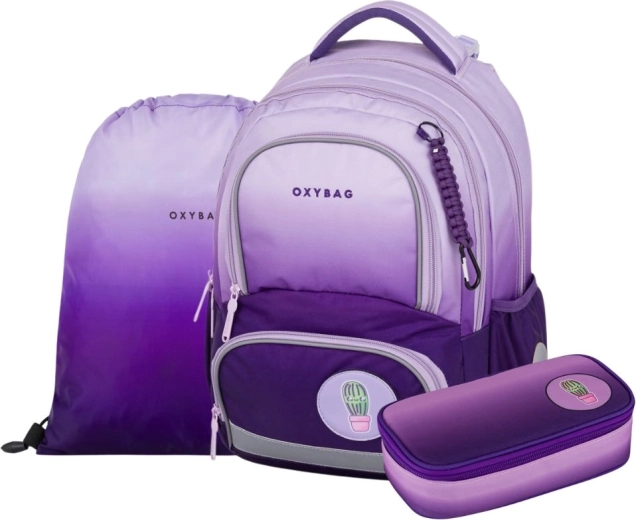 Set scolaire Oxybag OXY Next Violet 3 pièces