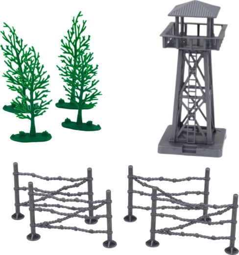 Tour de garde et accessoires de jeu