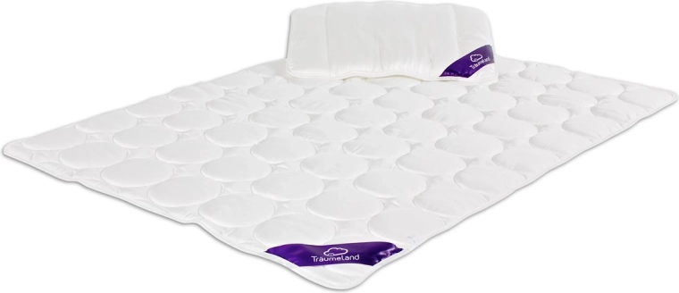 Couette et oreiller pour berceau Träumeland Tencel 80 × 80 cm + 35 × 40 cm