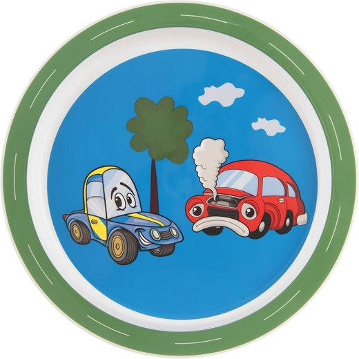 Motif voiturettes joyeux et amusant