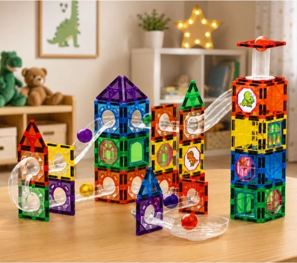 Assemblage magnétique solide pour des constructions stables