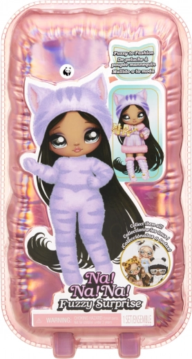 Na! Na! Na! Surprise Fuzzy Surprise poupée mannequin avec sac peluche 19 cm