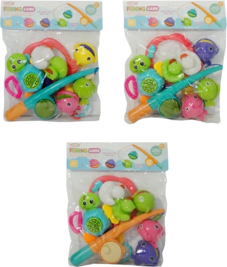 Jouet de bain – canne à pêche avec poissons et accessoires