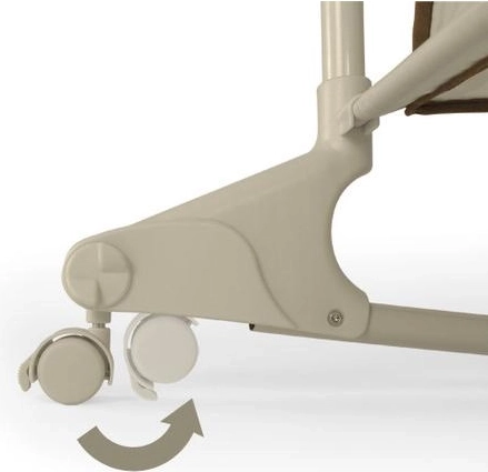 Mobilité et stabilité grâce aux roulettes avec frein