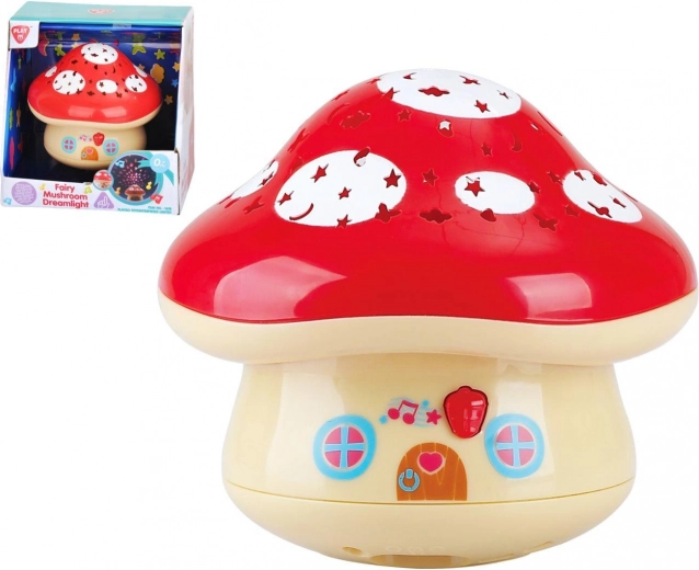 Champignon projecteur avec lumière et mélodies pour bébés