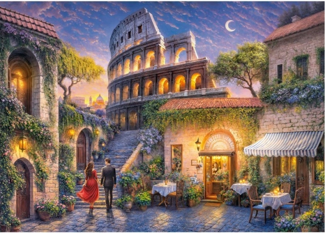 Puzzle Rome romantique 1000 pièces