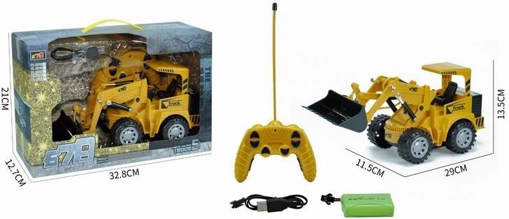 Chargeuse de chantier RC télécommandée