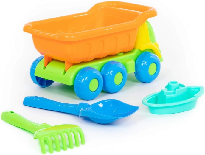 Set de sable 4 pièces pour un jeu créatif