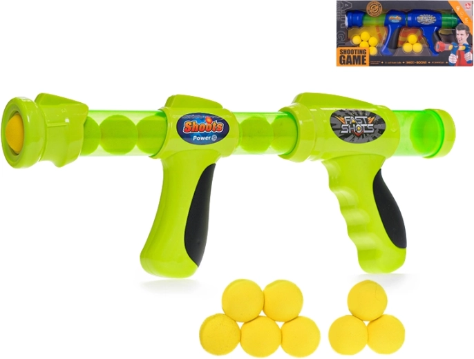 Pistolet en mousse à armement mécanique 33,5 cm