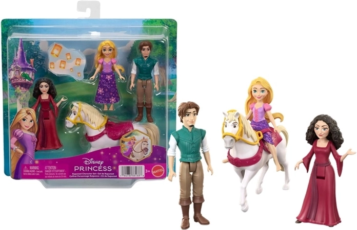 Disney Princess coffret de 4 mini-poupées Raiponce