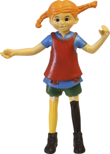 Figurine Pippi Longstocking pour jeux de rôle enfant