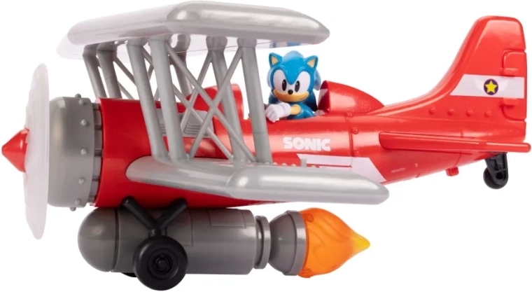 Le Tornado Biplane iconique avec Sonic