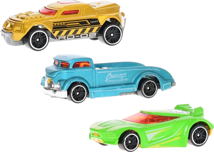 Trois voitures pour chaque course