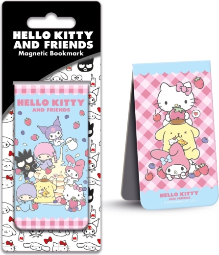 Marque-page magnétique Hello Kitty bleu - 1 pièce