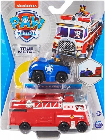 Camion de pompiers Chase Pat’ Patrouille – modèle en métal 1:55
