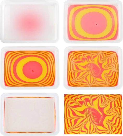 Marbrure facile pas à pas