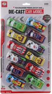 Set de petites voitures tout-terrain en métal 7 cm, 12 pcs