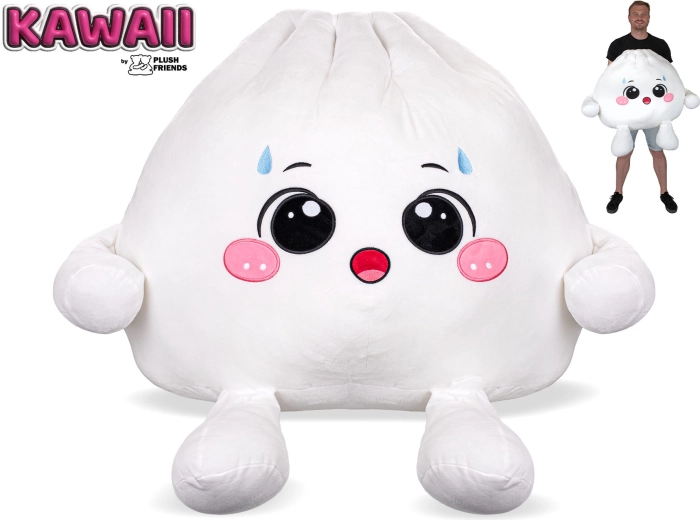 Plush Friends Kawaii ravioli Bao en peluche surpris 60 cm