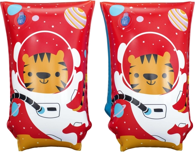 Brassards de natation gonflables pour enfants avec petit tigre 30 × 15 cm Bestway