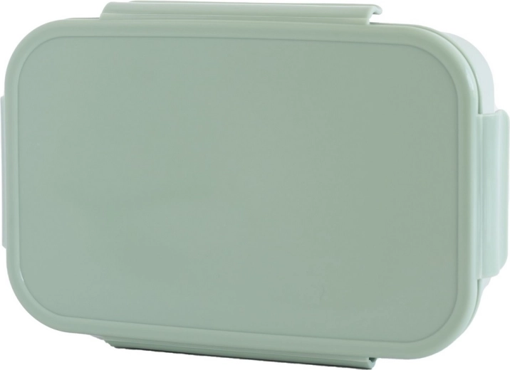 3 Sprouts boîte bento pour repas en plastique recyclé green - 1 pièce