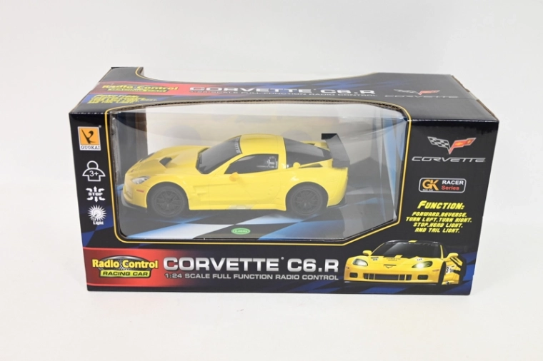 Voiture RC Corvetta jaune