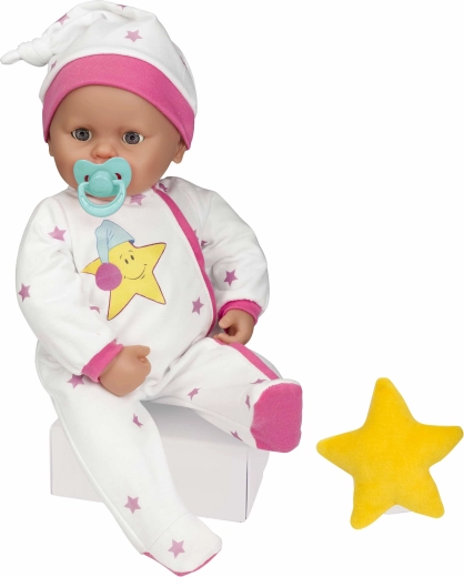 Bébé qui cligne des yeux avec sons, 40 cm