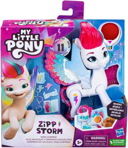 Figurine My Little Pony avec ailes magiques, Zipp Storm