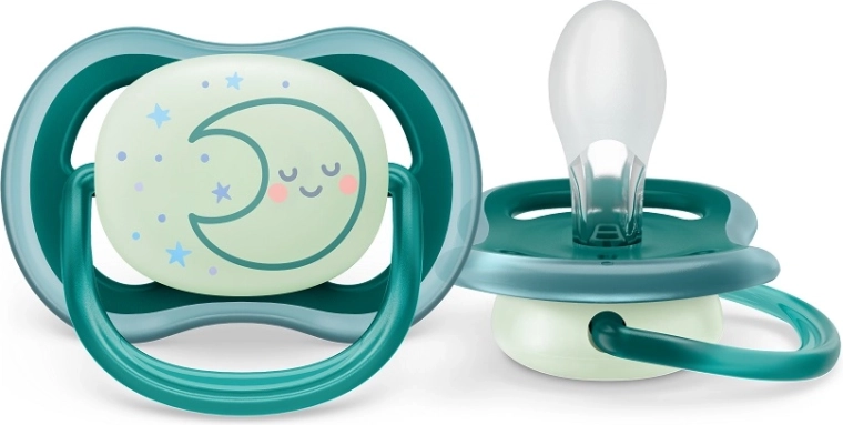 Philips Avent sucette Ultra Air nuit 6–18 m, 1 pc